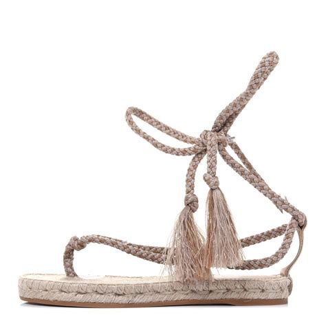 rope sandals dior